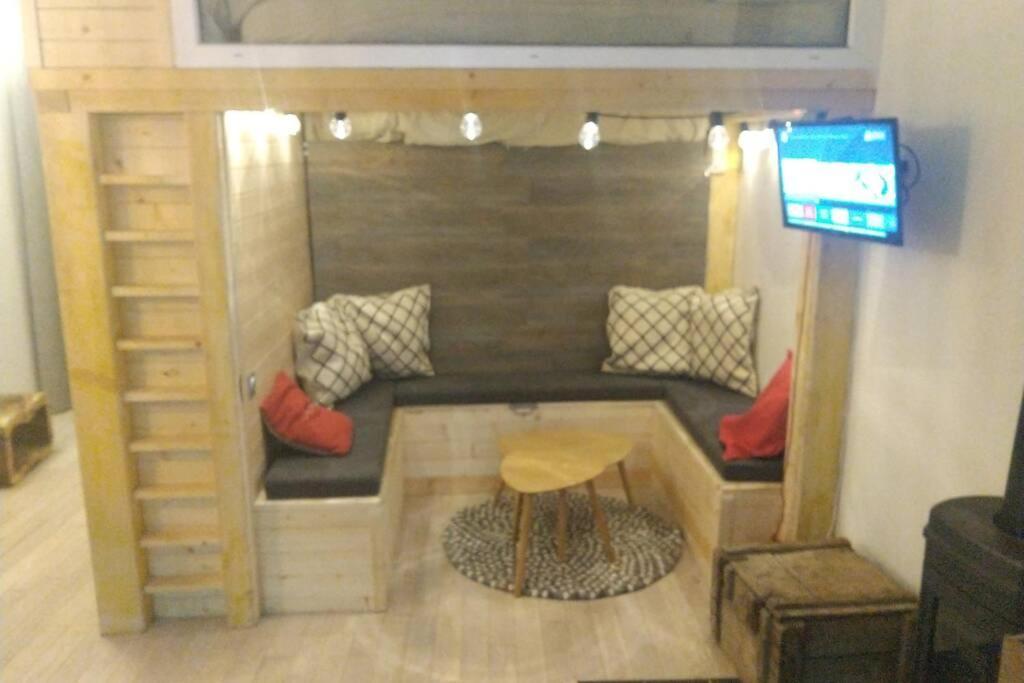 Chaleureux Petit Appartement De 4 Couchages Saint-Etienne-de-Tinee Bagian luar foto